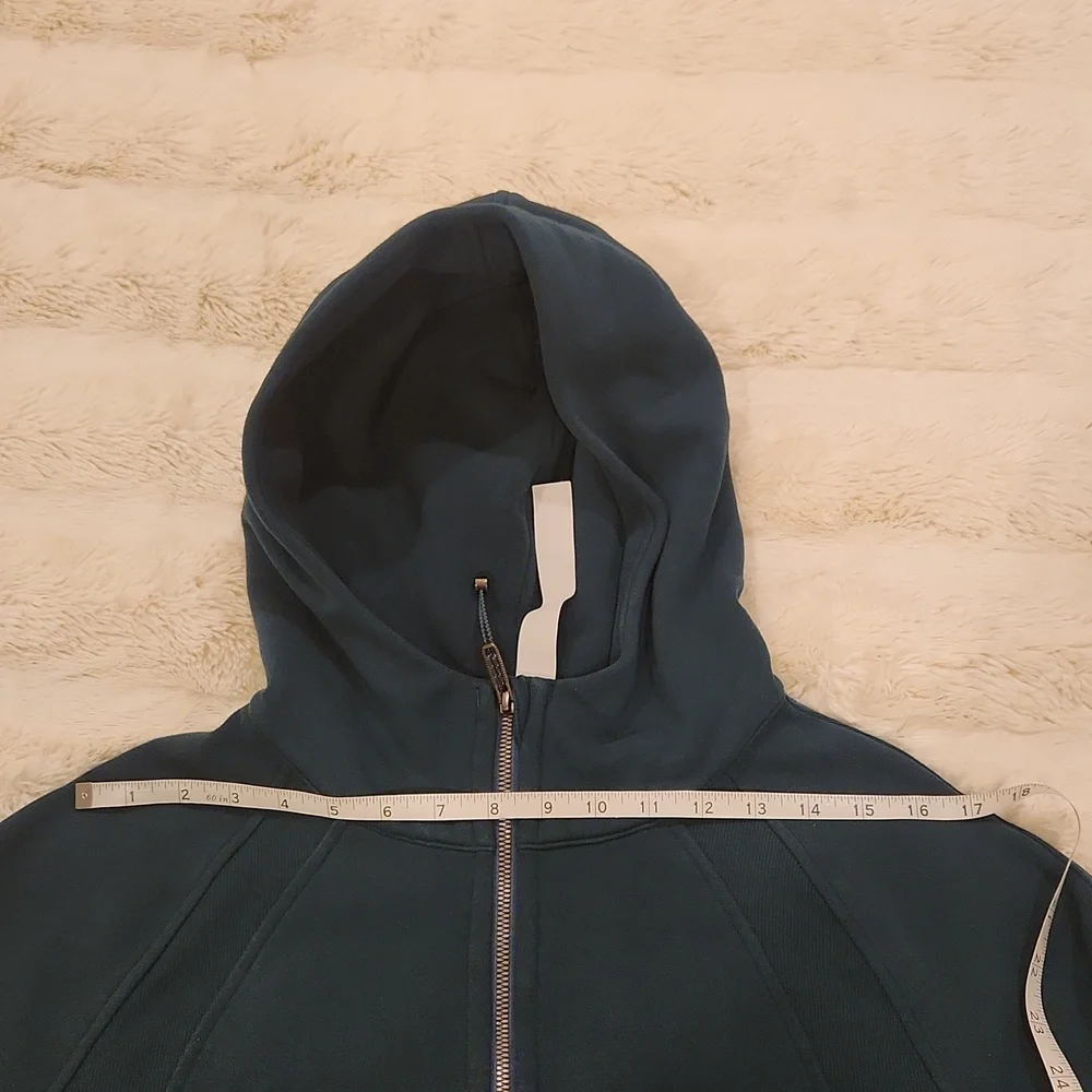 Lululemon Scuba Full Zip Oversized Hoodie in Green Jasper size M/L - Picture 16 of 17